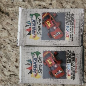 (2) unopened 1995 Maxx Race Cards Series One NASCAR Single Packs  - Picture 1 of 2