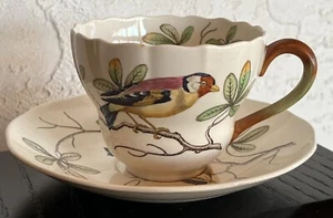 VINTAGE COPELAND SPODE CHRISTOPHER WREN CUP & SAUCER SET CIRCA 1930'S - Picture 1 of 12