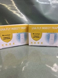 2 Pack Mosalogic Fly Insect Trap Plug-in Mosquito Killer Gnat Moth Catcher Fly - Picture 1 of 2