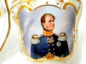 Taza retrato SPM Moabit Berlín "Friedrich Wilhelm IV de Prusia" hacia 1844 - Imagen 1 de 12