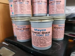 Mayco Ceramic Crystal Glaze - Cosmic Blue - CG 761- 4 oz. - Picture 1 of 1