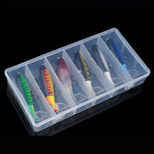 6PCS Whopper Plopper Bass Floating Lures Fishing Topwater Lure Rotating Tail Box