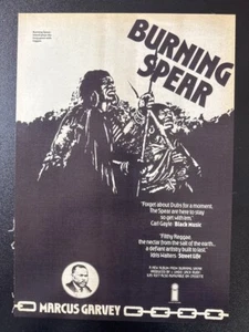 BURNING SPEAR - ALBUM | ORIGINAL MAGAZINE ADVERT 8X12" [M204] - Bild 1 von 1