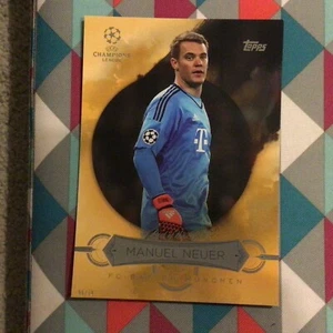 MANUEL NEUER 5x7 Best of the Best 5/10 made 2015-2016 Topps Champions league - Picture 1 of 2