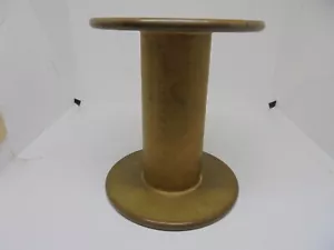Vintage Wooden Spool 4" Tall w/ Manufacture Markings - Picture 1 of 6