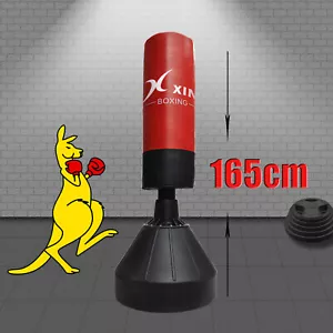 Free Standing Boxing Punching Bag - Boxing Stand Dummy Target Fitness Kick MMA - Picture 1 of 4