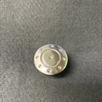 Anillo suroeste de 1-3/8" y perilla de punto níquel satinado Foto 1 de 2