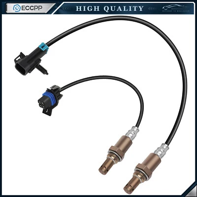 Sensor de oxigênio 02 para 00-03 Chevy Impala 3.8L V6 O2 2 peças upstream e downstream - Imagem 1 de 4