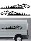 2X Mountain Forest Vinyl Decal Car Truck Window Sticker Laptop Kayak Decoration