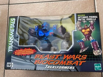 RARE Transformers Beast Wars 1998 OPITIMUS PRIMAL figure Transmetal hasbro MISB - Image 1 of 4