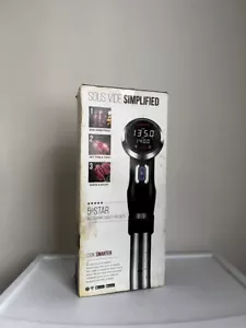 Chefman Precision Cooker WIFI Enabled Sous Vide Circulator RJ39 Black - Picture 1 of 5