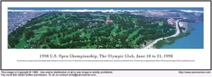 Olympic Golf Course Panoramic Print / Poster by Blakeway - Picture 1 of 1