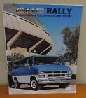 1983 Gmc Rally Vans Sales Brochure