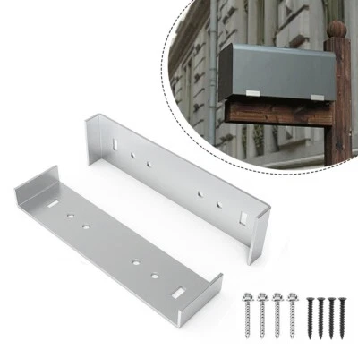 Schwerlast Metall Briefkasten Befestigungshalterung f??r gro?e 8 breite B?den - Bild 1 von 4