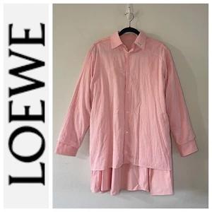 LOEWE rosa doppellagiges Hemd Unterhemd mit Gürtel Gr. Medium Made Romania - Bild 1 von 17