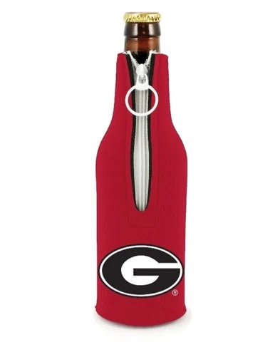 Georgia Bulldogs Bottle Cooler Koozie Hugger Cover
