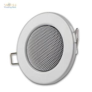 Haut-parleur design halogène Blanc 60mm,Haut-parleur encastrable MINI 3W