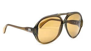 Vintage Persol Ratti P210 Aviator Sunglasses Optyl Brown Italy - Picture 1 of 10