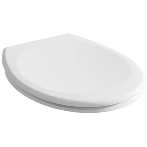 WC Sitz O-Form mit Absenkautomatik Toilettendeckel Klodeckel Toilette Sitze - Bild 1 von 13