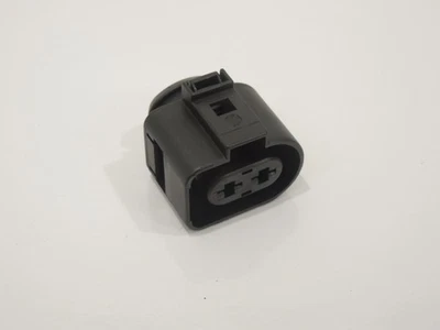 VW Golf Cabriolet 5K Mk6 Rear 2 Pin Flat Contact Wiring Connector New 1J0973752 - Image 1 of 4