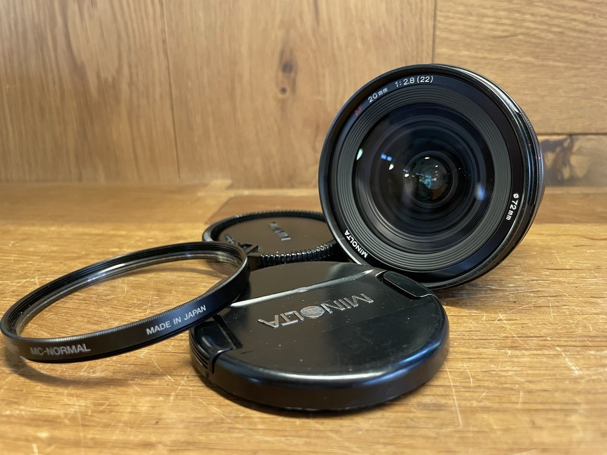 Minolta f/2.8 Camera Lenses 20mm Focal for sale | eBay