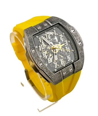 INVICTA S1 Diablo Automatic SKELETON Men's Watch 44mm Yellow 43524 Gun Metal - Image 1 of 4
