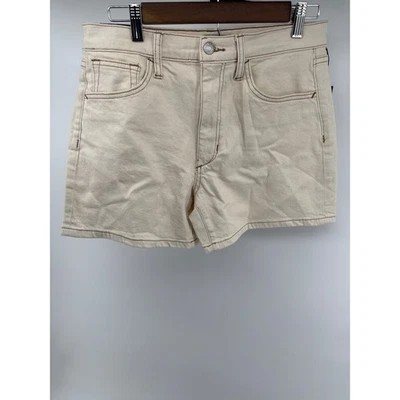 JOE'S JEANS 28 Ecru Vintage Moda Fácil Short Feminino Junior 28 - Imagem 1 de 4