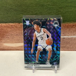 2024-25 Mosaic Rookies Jaylen Wells #240 Genesis Mosaic Prizm (RC) Grizzlies - Picture 1 of 2