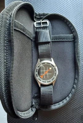 Brújula de muñeca Maratac 40 mm AWC Adventure reliquia doble zafiro titanio NUEVA EDC Foto 1 de 4