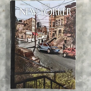 The New Yorker Magazine Apr 18 2022 Issue City Street Cover NYC Art - Picture 1 of 1