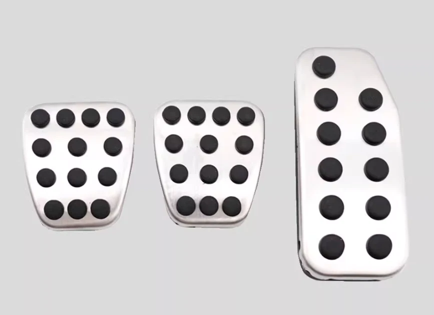 Cubierta de pastillas de pedal de freno de gas de pie MT para Honda FIT Jazz 13-20 3 piezas Foto 1 de 4