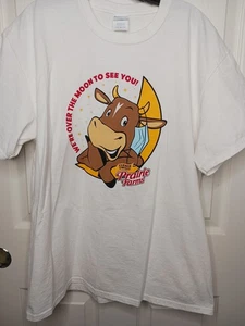 Prairie Dairy Wisconsin T-Shirt Lg. The Dairy Best Logo We're Over The Moon To S - Bild 1 von 8