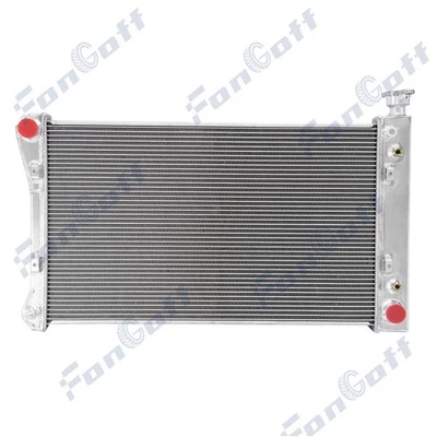 For 1988-1997 Chevy GMC C/K 1500 2500 3500 5.0L 5.7L 3Rows Aluminum Radiator Foto 1 de 4