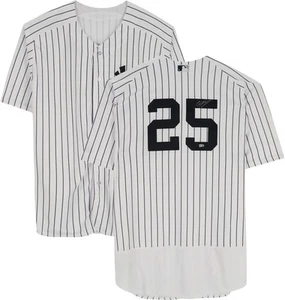 Gleyber Torres New York Yankees Signed White Majestic Authentic Jersey - Topps - Picture 1 of 5
