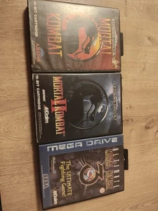 Mortal Kombat, Mortal Kombat 2, Mortal Kombat 3, Sega Mega Drive, PAL, Gebraucht - Bild 1 von 4