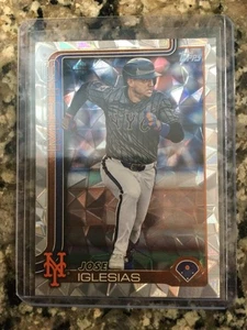2025 Topps Series 2 Jose Iglesias Diamante Foil New York Mets - Picture 1 of 2