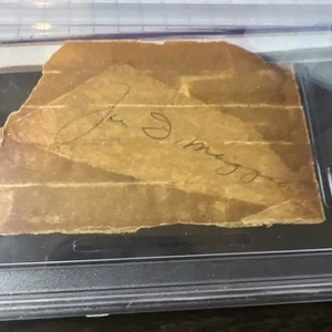 JOE DIMAGGIO Autograph Cut Signature PSA Certified DNA Yankees Baseball HOF - Picture 1 of 3