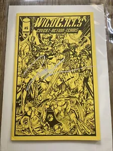 WILDCATS #5๐ฅ RARE PINK ASHCAN Sealed Marlowe Sticker JIM LEE SIGNED Image - Picture 1 of 6