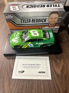 Tyler Reddick Signed 2021 ALSCO 1/24 Chevrolet NASCAR Autographed Diecast - Picture 1 of 6