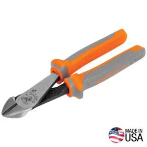 8 in. Diagonal Cutting Pliers, Insulated, High Leverage - Picture 1 of 8
