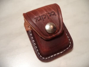 ZIPPO CUSTODIA /POUCH BROWN LPLB VINTAGE MARRONE NUOVO NEW - Picture 1 of 6