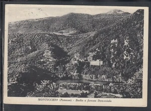 Cartolina Monticchio Potenza Badia e Foresta Demaniale S234 - Foto 1 di 1