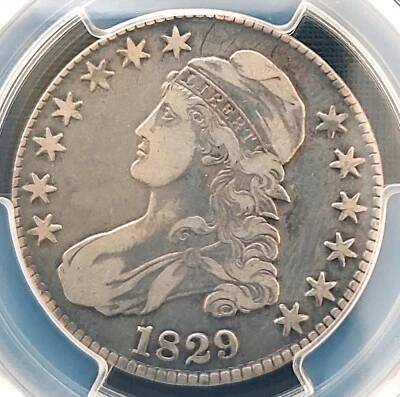 1829 50 C, detalles graduación profesional en muy buen estado, bonita moneda de plata #59-16, #1875 Foto 1 de 4