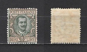 #550 - Regno - 1910 - 10 lire Floreale - Nuovo (MNH) - Imagen 1 de 1