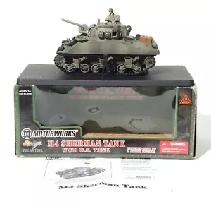 Beautful detailed WW II SHERMAN M4 scale model 1/32 Tank New in Box! Nice! - Picture 1 of 18