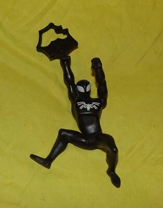 🌈 MCDONALD'S HAPPY MEAL TOY 2009 BLACK SPIDER-MAN W/ RETRACTABLE WEB FIGURE - Picture 1 of 2