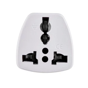 EU Europe To USA US UK Charger Power Plug Adapter Converter Wall Plug Home - Picture 1 of 5