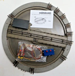 Märklin 7186 H0 Turntable with Control Panel and Instructions First Class Tested - Picture 1 of 5