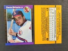 DANTE BICHETTE CARDS Your Pick TOPPS Fleer Donruss INC error 1989 Rookie to 1993
