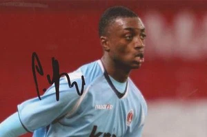 CHARLTON: SEMI AJAYI SIGNED 6x4 ACTION PHOTO+COA - Picture 1 of 1